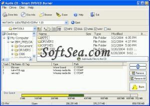 Smart DVD/CD Burner Screenshot