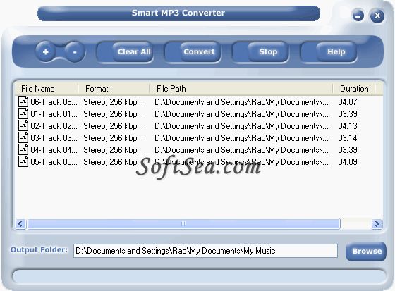 Smart MP3 to WAV Converter Screenshot