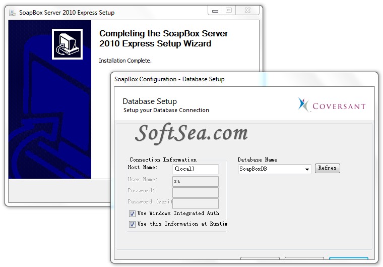 SoapBox Server Express Edition Screenshot