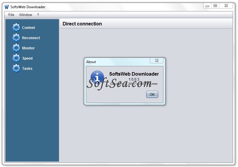 SoftsWeb Downloader Screenshot