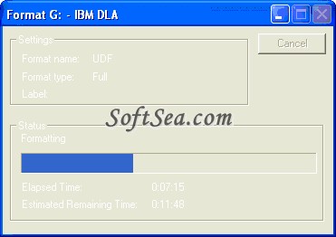 Sonic DLA (Drive Letter Access) Screenshot