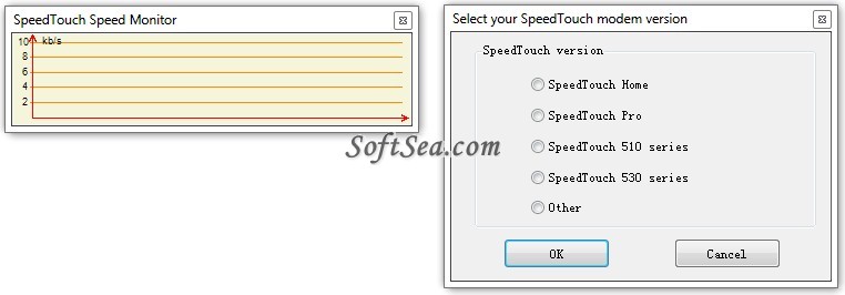 Speed Touch Speed Monitor Screenshot