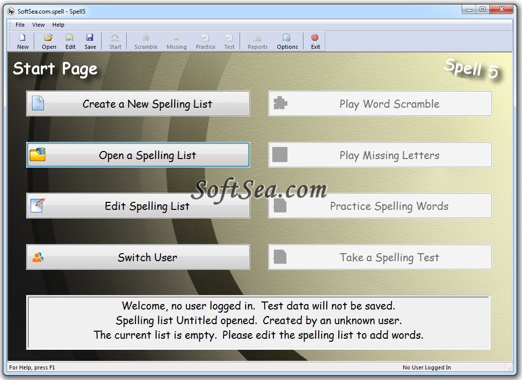 Spelling Test Practice Free Edition Screenshot
