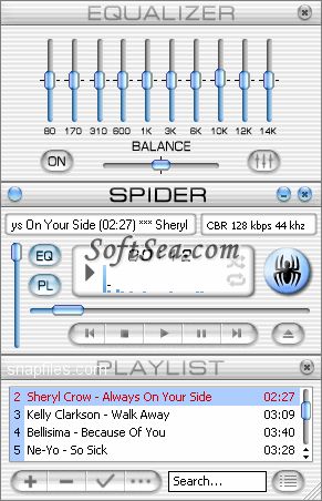 Spider Player Screenshot