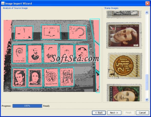 Stamp Page Creator Screenshot