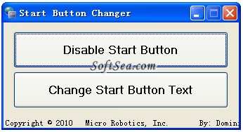 Start Button Changer Screenshot