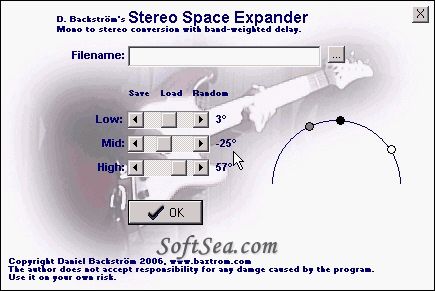 Stereo Space Expander Screenshot