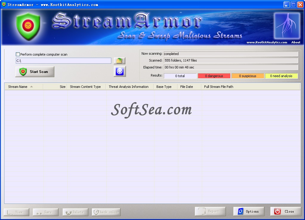 StreamArmor Screenshot