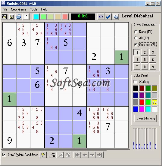 Sudoku 9981 Screenshot