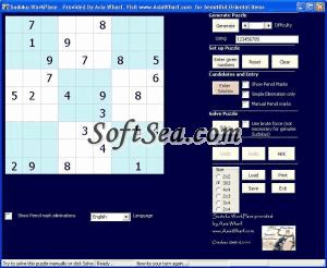 Sudoku WorkPlace Screenshot