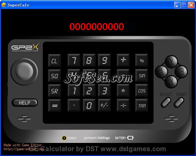 SuperCalc Screenshot