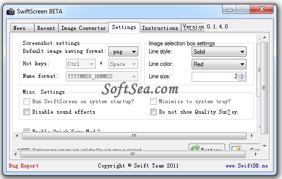 SwiftScreen Screenshot