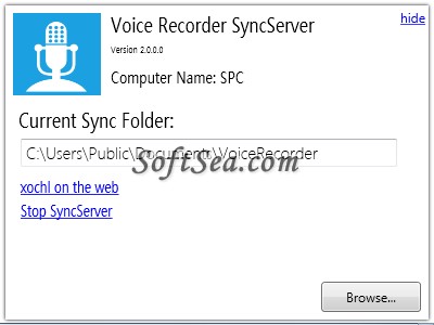 SyncServer Screenshot