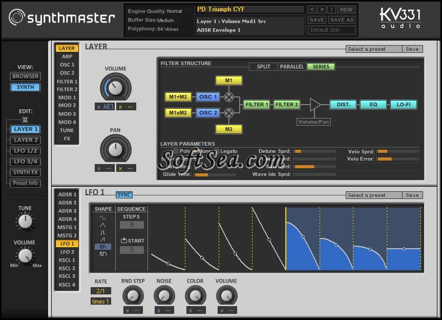 SynthMaster Screenshot
