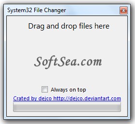 System32 File Changer Screenshot