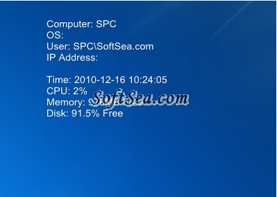 SystemInfo Screenshot