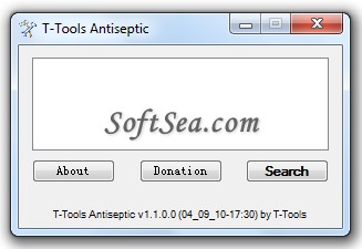 T-Tools AntiSeptic Screenshot