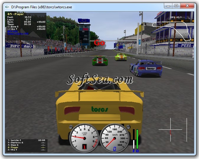 TORCS - The Open Racing Car Simulator Screenshot