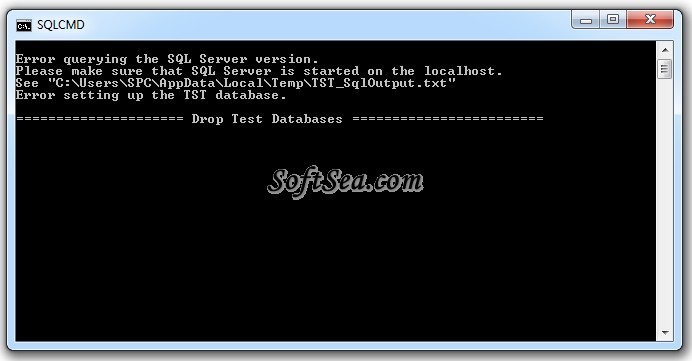 TST (T-SQL Test Tool) Screenshot