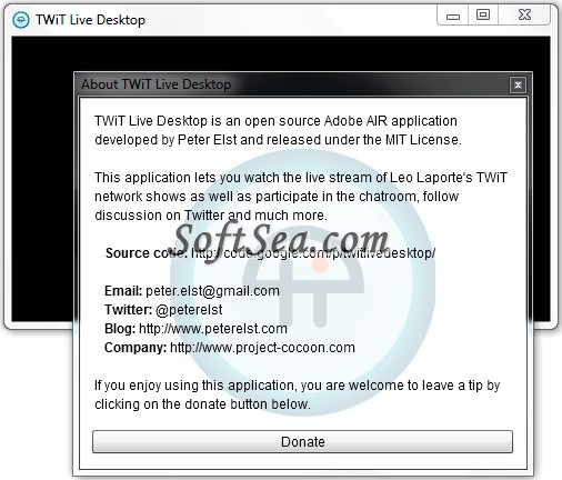 TWiT Live Desktop Screenshot