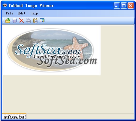 Tabbed Image Viewer Screenshot