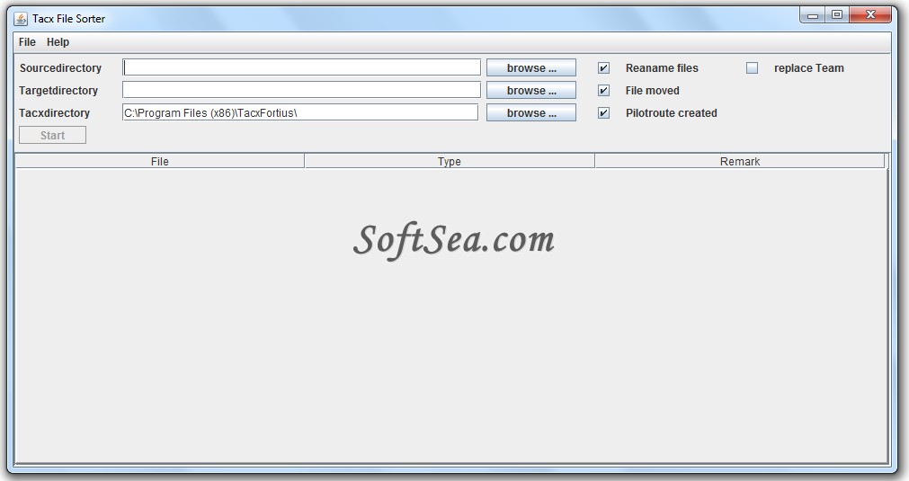 Tacx File Sorter Screenshot