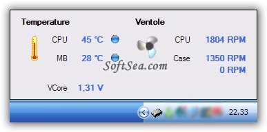Temperature Monitor Screenshot