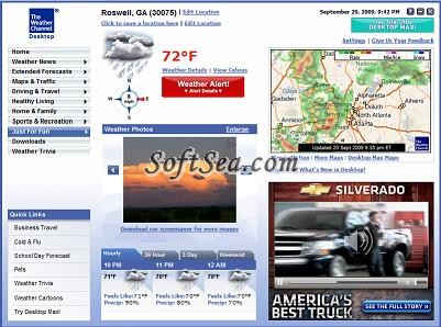 The Weather Channel Desktop Screenshot