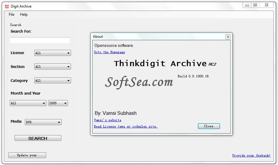 Thinkdigit Archive Screenshot