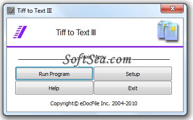 Tiff toText III Screenshot