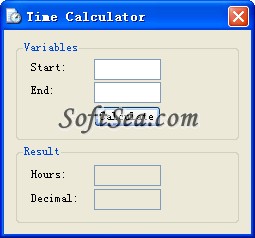 Time Calculator Screenshot