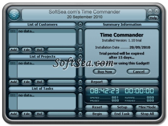 Time Commander Screenshot