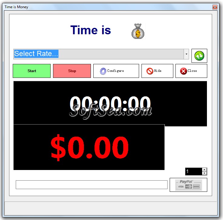 Time is Money Freeware Screenshot