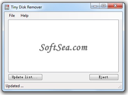 Tiny Disk Remover Screenshot