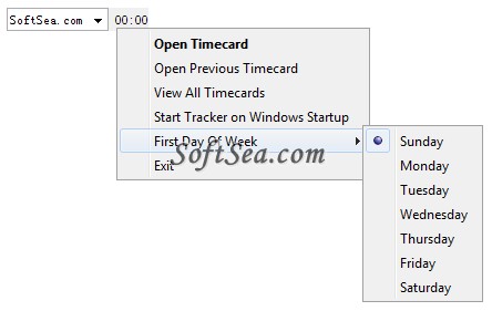 Tiny Time Tracker Screenshot