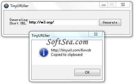 TinyURLfier Screenshot