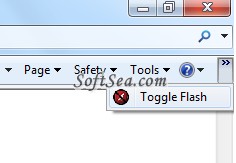 Toggle Flash Screenshot