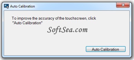 Touch Screen Auto Calibration Screenshot