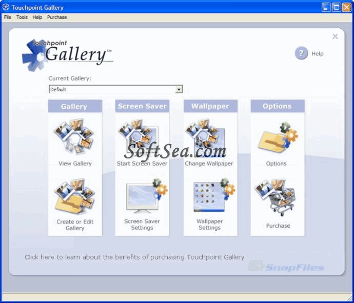 Touchpoint Gallery Screenshot