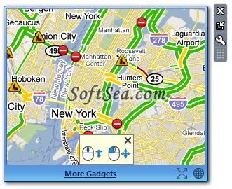 Traffic Info for Windows Gadget Screenshot