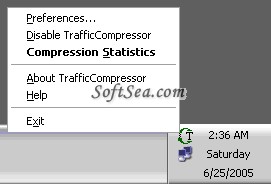 TrafficCompressor Screenshot
