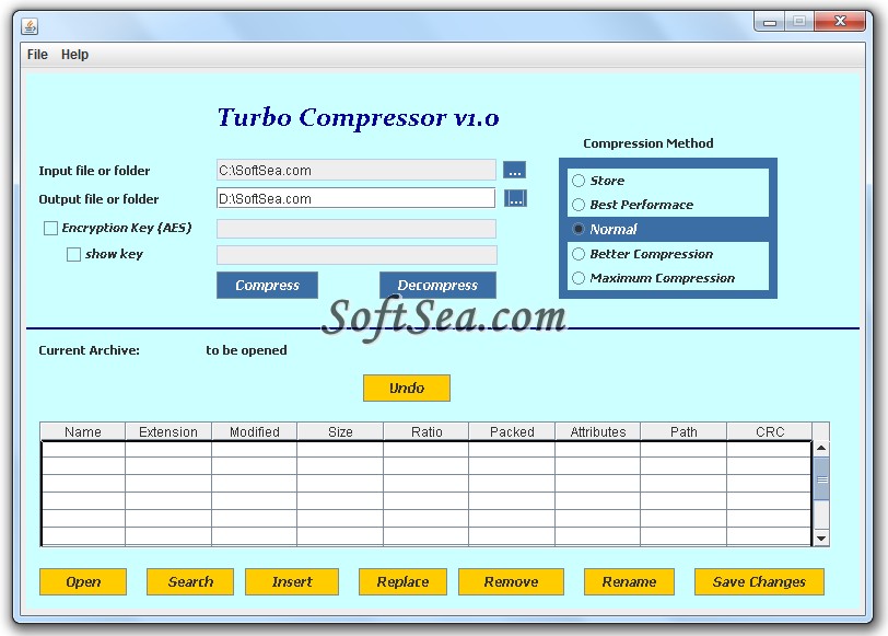 Turbo Compressor Screenshot