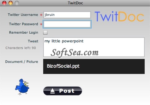 TwitDoc Desktop Screenshot