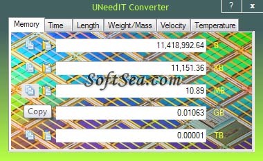 UNeedIT Converter Screenshot