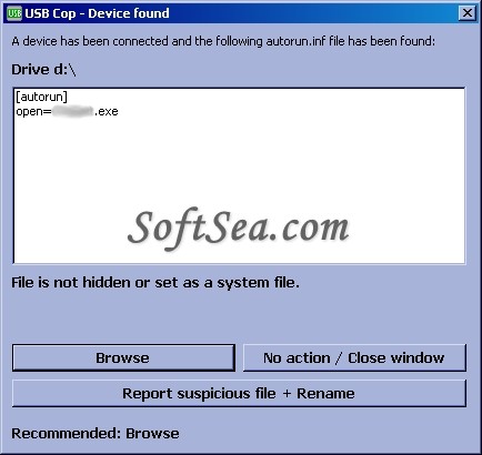 USB Cop Screenshot