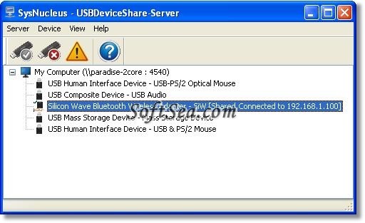 USB Device Share Screenshot