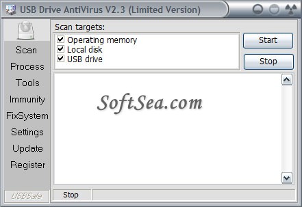 USB Drive AntiVirus Screenshot