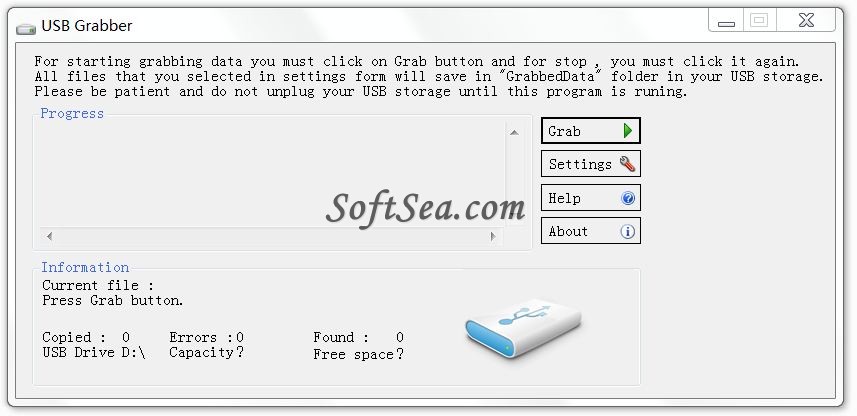 USB Grabber Screenshot