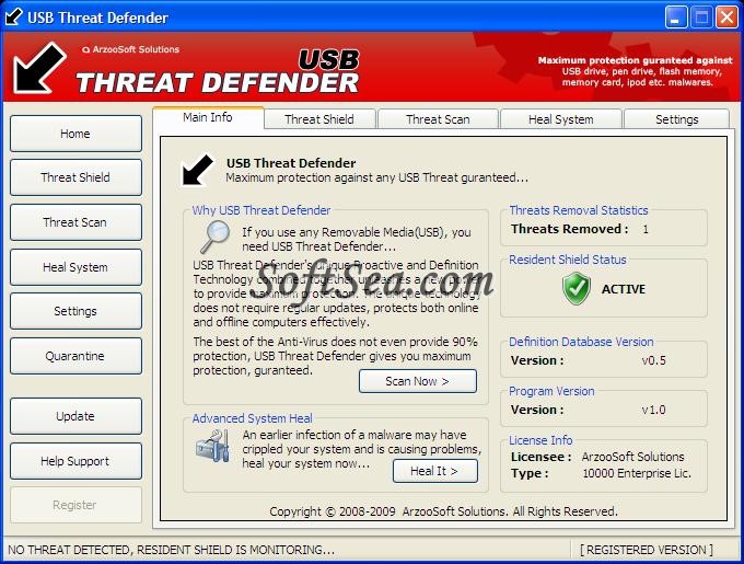 USB Threat Defender Screenshot