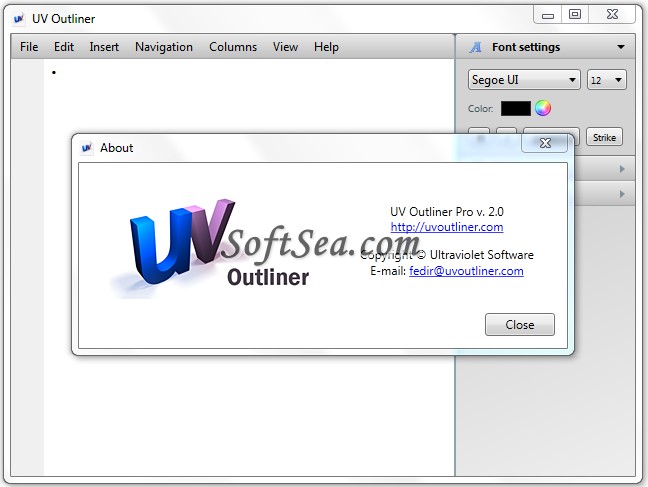 UV Outliner Pro Screenshot